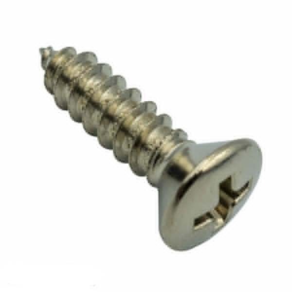 Champion CST71 Self Tapping Screw Raised Phillips Nickel1