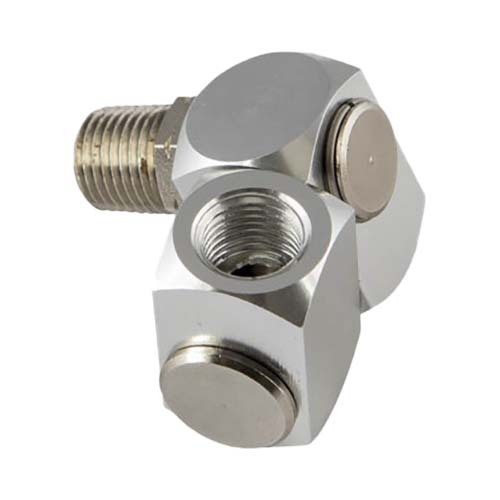 Champion CSW-02 Universal Swivel Joint 1/4" Male/Female Steel/Aluminium - Pack of 31