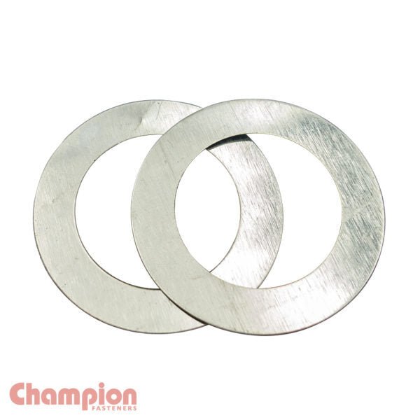 Champion CSW604 Flat Shim Washer 1/4 x 9/16 x .006" Steel - 100/Pack - AIMS Industrial Supplies