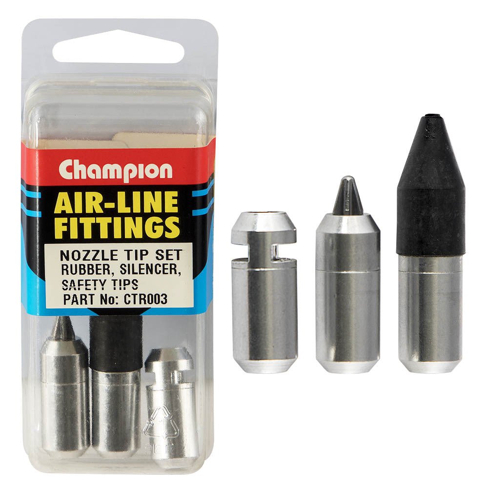 Champion CTR003 Blower Nozzle Set - 3 Pieces - AIMS Industrial Supplies