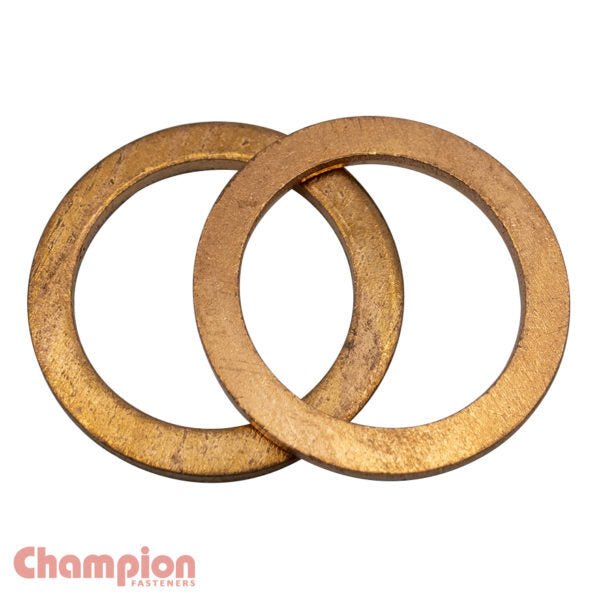 Champion CWC Flat Washer Copper - Metric - AIMS Industrial Supplies