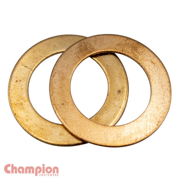 Champion CWC12 Flat Washer Copper 1 x 1-1/2" x 20G - 50/Pack