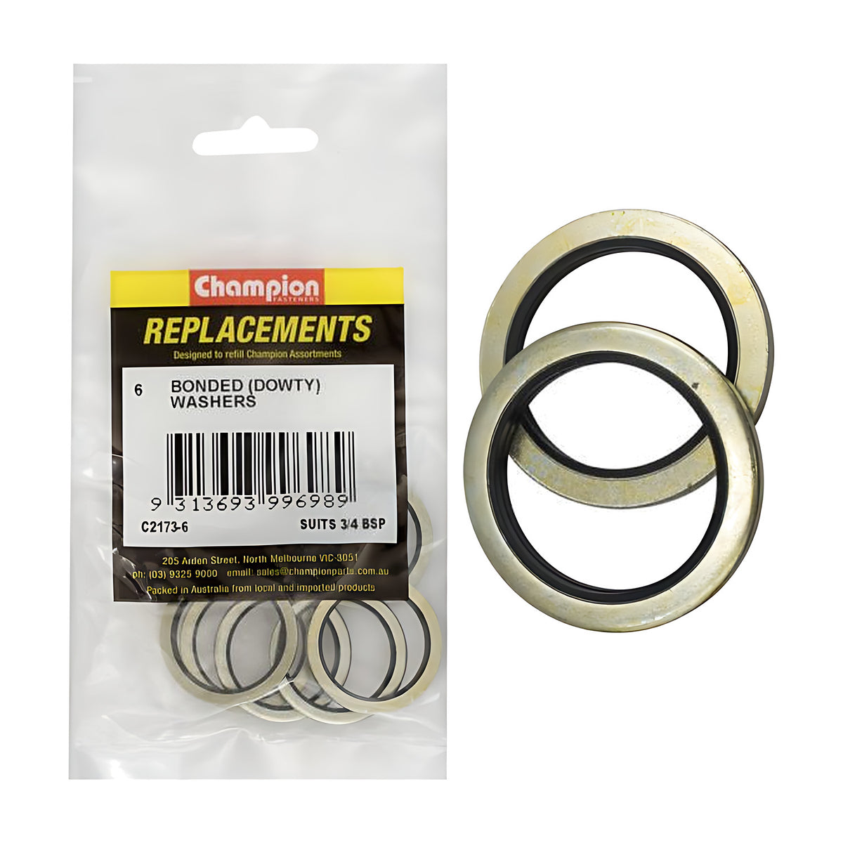 Champion Dowty Seal Washer - BSP