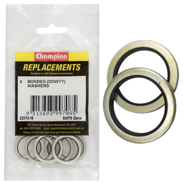 Champion Dowty Seal Washer - Metric - AIMS Industrial Supplies