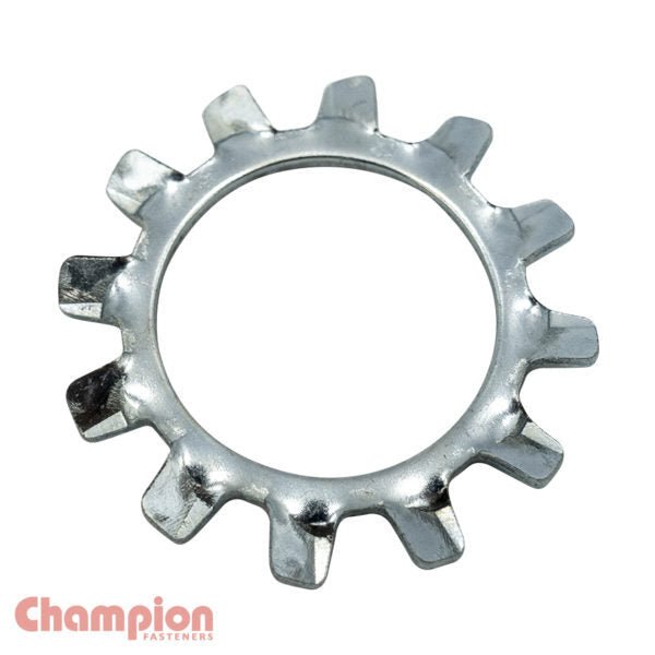 Champion EMW External Star Washer Zinc Plated - Metric - AIMS Industrial Supplies