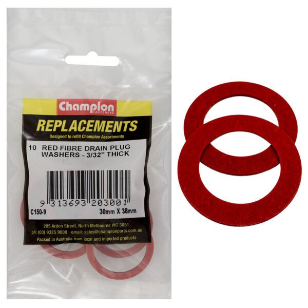 Champion Fibre Washer Assortment Refill Metric - AIMS Industrial Supplies