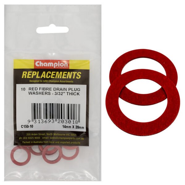 Champion Fibre Washer Assortment Refill Metric - AIMS Industrial Supplies