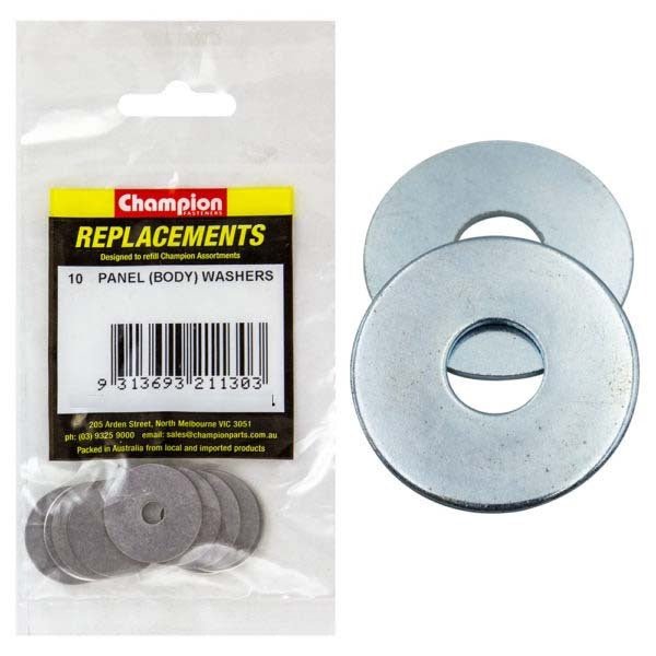 Champion Flat Body Washer Stainless Steel - AIMS Industrial Supplies