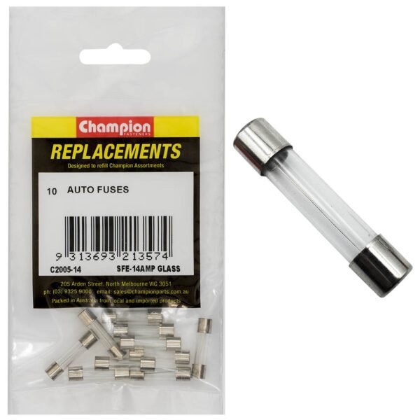Champion Glass Fuse - C2005 - AIMS Industrial Supplies