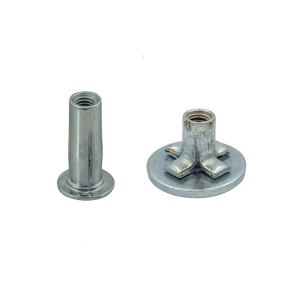 Champion M5 Steel Cross Rivet Nuts - 10/Pack