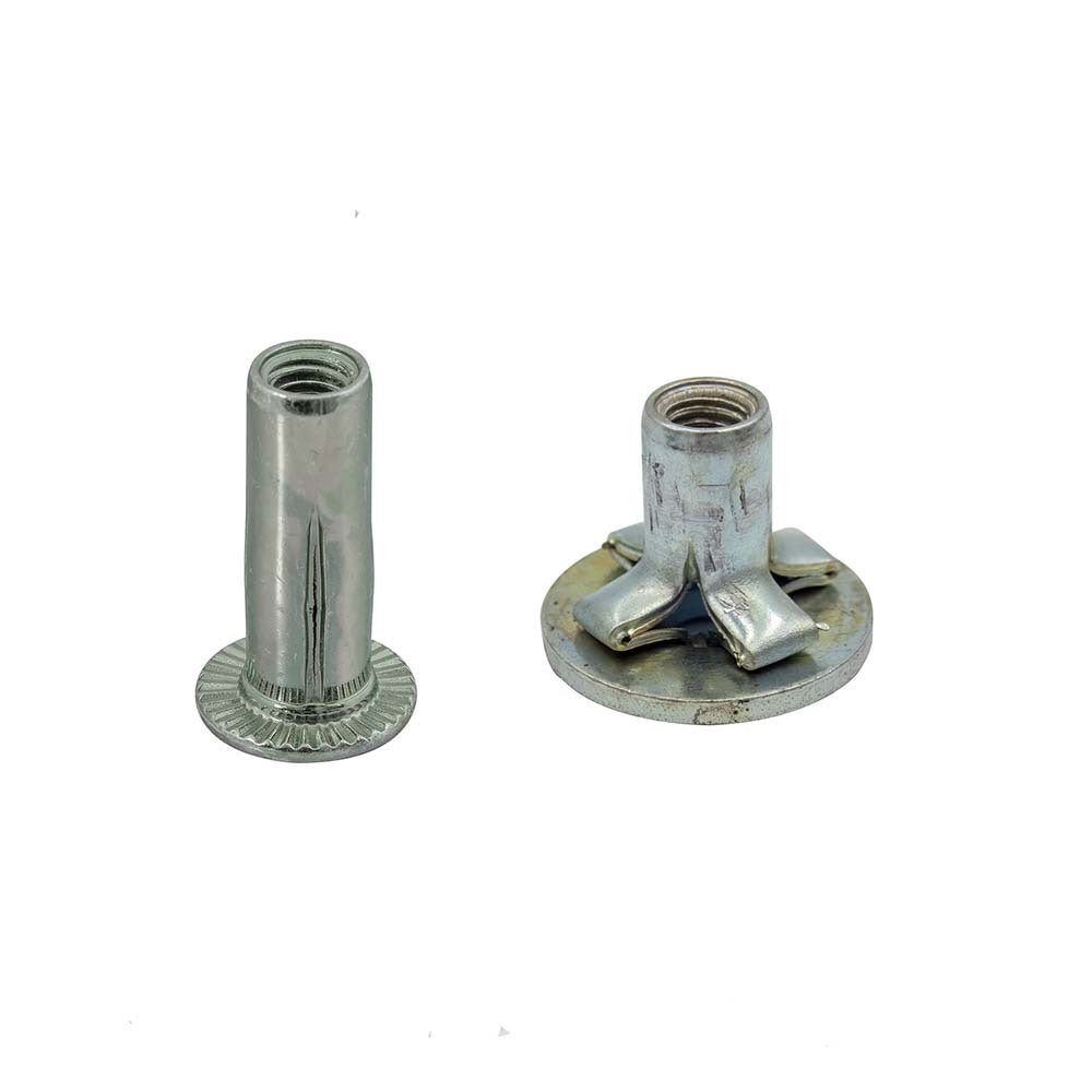 Champion M6 Steel Cross Rivet Nuts - 10/Pack