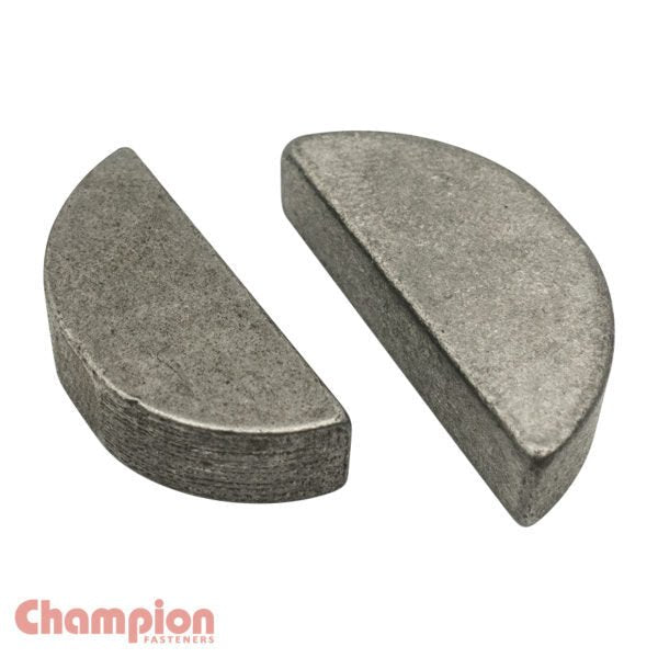 Champion MWK Woodruff Key Metric - Steel - AIMS Industrial Supplies