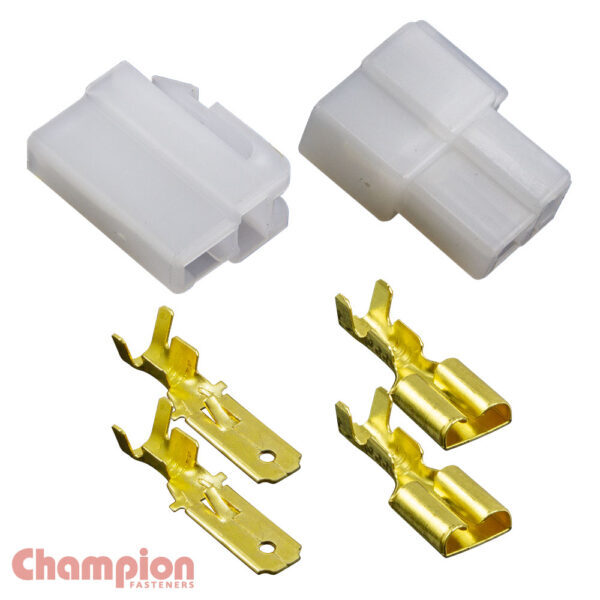 Champion NC-2 Kwik Matched Connector Set - 2 Pole - 6/Pack