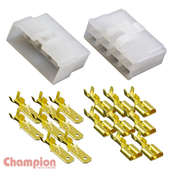 Champion NC-8 Kwik Matched Connector Set - 8 Pole - 18/Pack