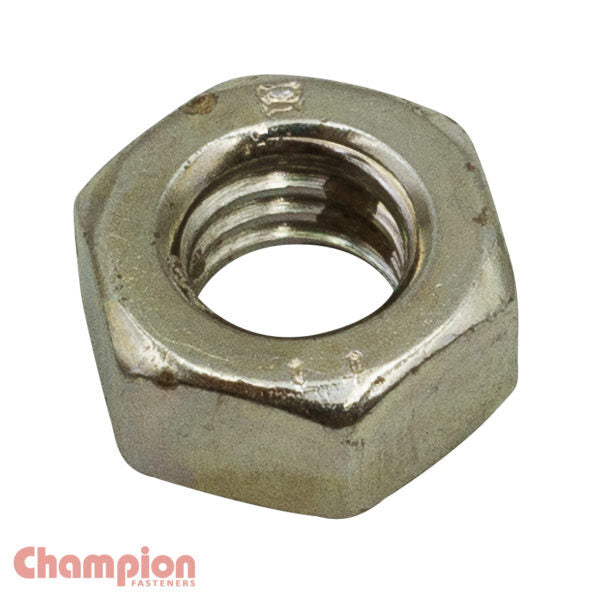 Champion NFT1 Hex Plain Nut Fine Thread Nickle Plated1