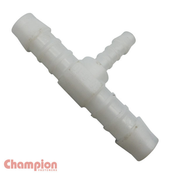 Champion NHC16 Vacuum Connector Reducing 'T' Piece 10-6-10mm - 25/Pack
