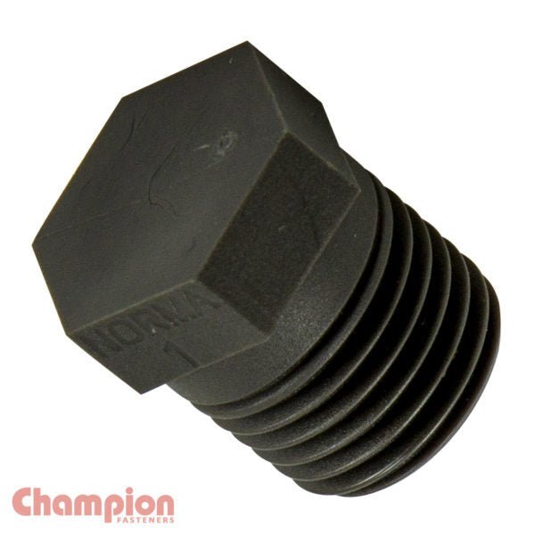 Champion NHC41 Hex Taper Plug Plastic - BSP - AIMS Industrial Supplies