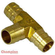 Champion P1412 Brass "T" Hose Joiner 3/4"1