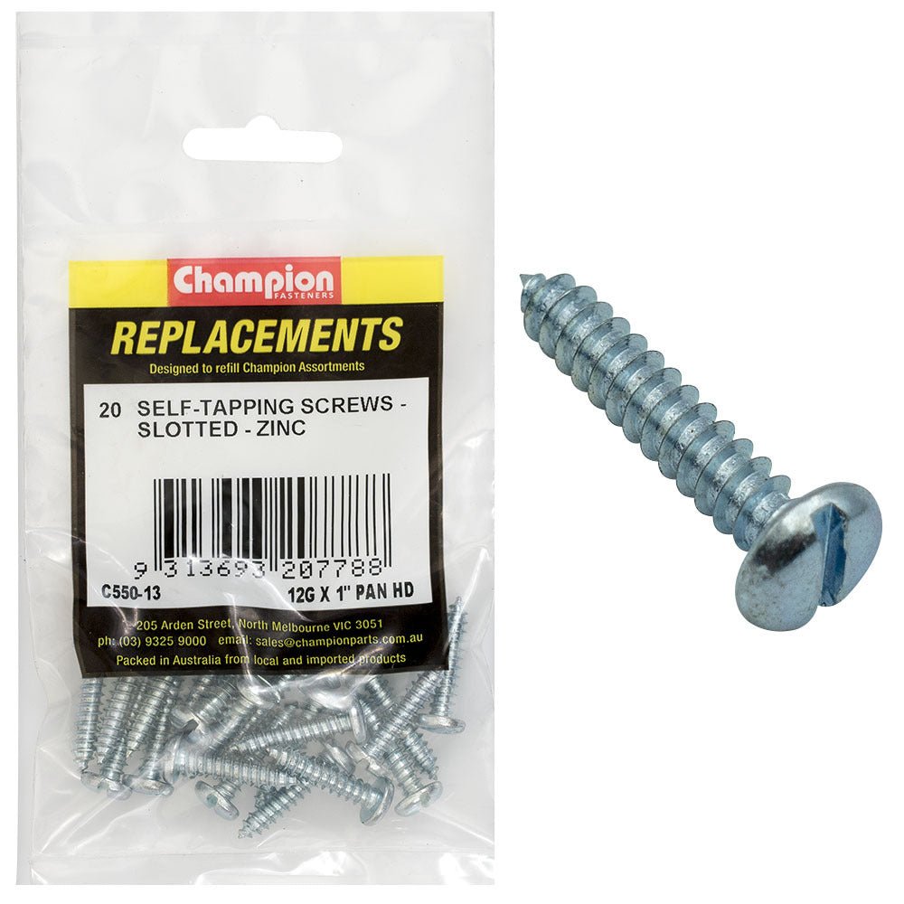 Champion Pan Head Combo/Slotted Screw Assortment Refill (CA550) - AIMS Industrial Supplies