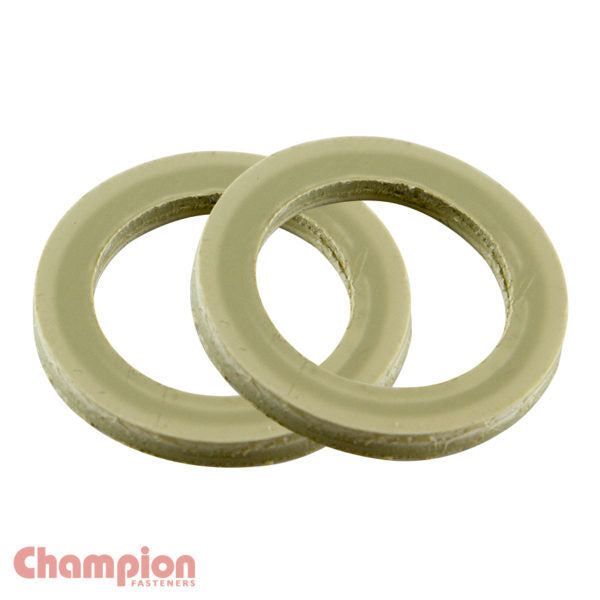 Champion PPW18 Flat Washer Polypropelene M18 X 27 X 2.4mm - 25/Pack