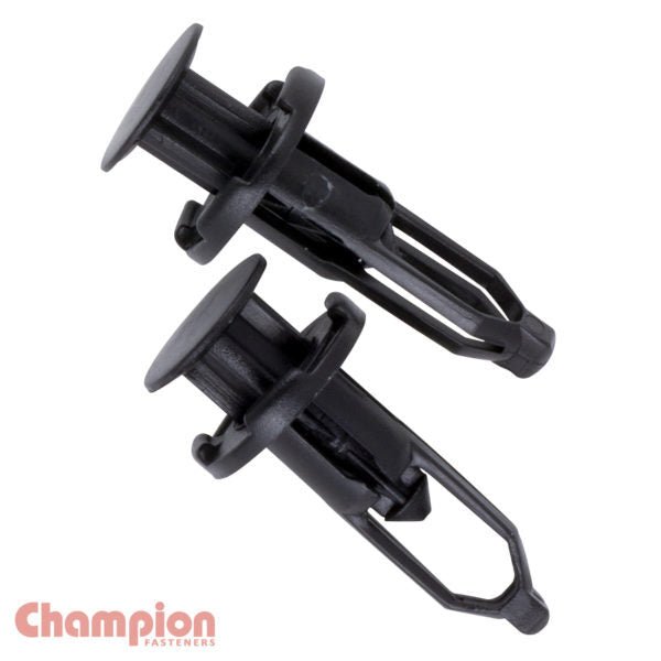 Champion Push Rivet Black Plastic - AIMS Industrial Supplies