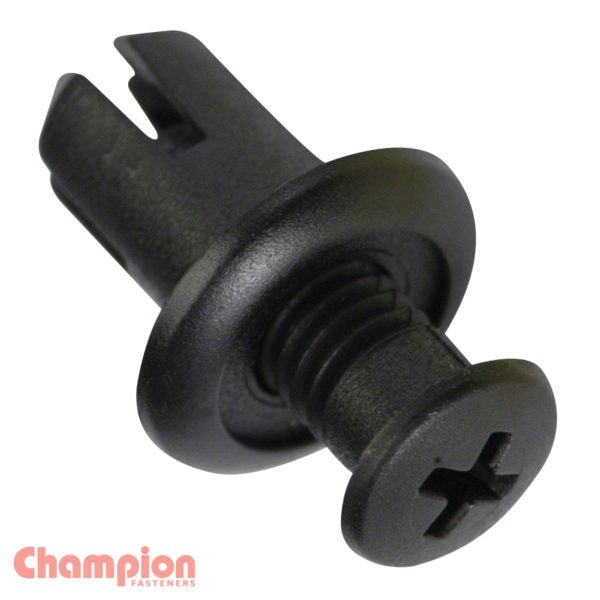 Champion Push Rivet Black Plastic - AIMS Industrial Supplies