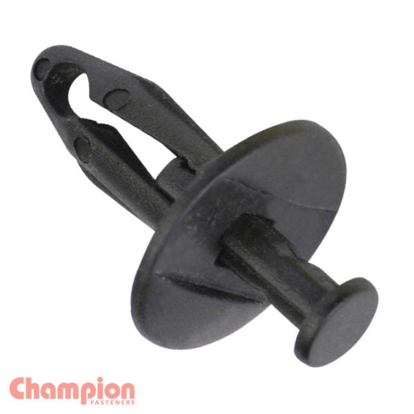 Champion Push Rivet Black Plastic1