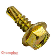 Champion SDS8 Self Drilling Screw Hex Head 4.8 x 16 x 16mm - 100/Pack - AIMS Industrial Supplies