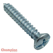 Champion Self Tapping Screw Raised Head Combo - Zinc - AIMS Industrial Supplies