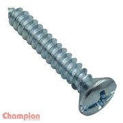 Champion Self Tapping Screw Raised Head Combo - Zinc1