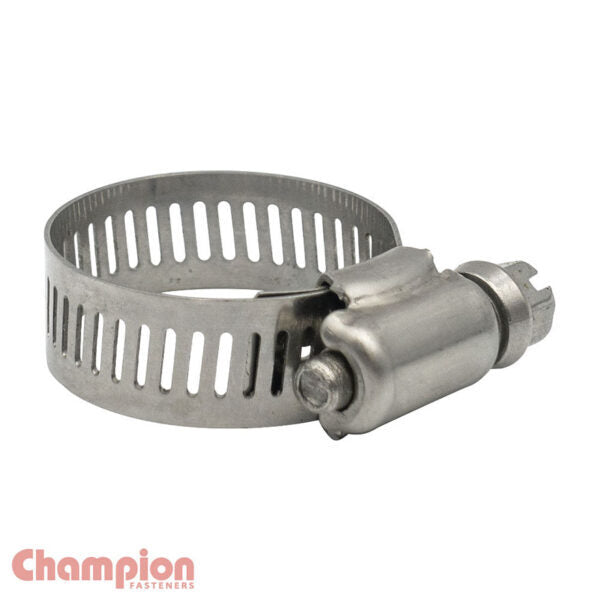 Champion SS44 Hose Clamp 45 - 82mm Stainless Steel Series - 10/Pack