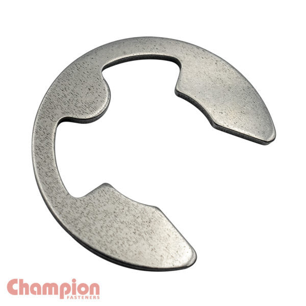 Champion SSC1500-6 E-Clip Suits 6mm Shaft Stainless Steel - 25/Pack