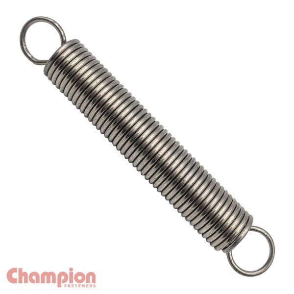 Champion SSCES Extension Spring - Stainless Steel - AIMS Industrial Supplies