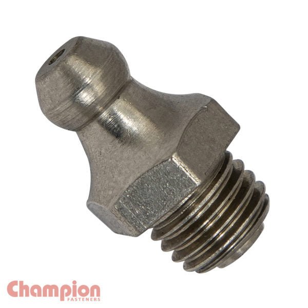 Champion SSCN Grease Nipple Straight Stainless Steel - AIMS Industrial Supplies