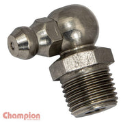 Champion SSCN43 Grease Nipple 1/8" NPT 90° 316/A4 - 25/Pack - AIMS Industrial Supplies