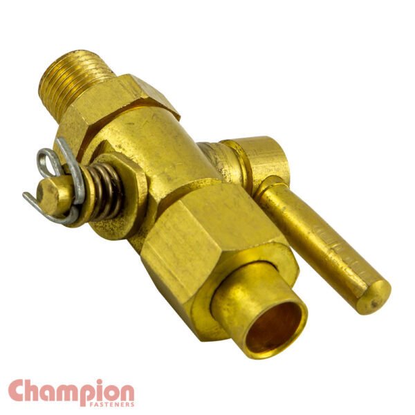 Champion T3-0502 Solder On Lever Tap Brass 5/16 x 1/8" - AIMS Industrial Supplies