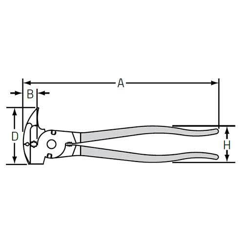 Channellock 85 Fencing Tool Plier 264mm3