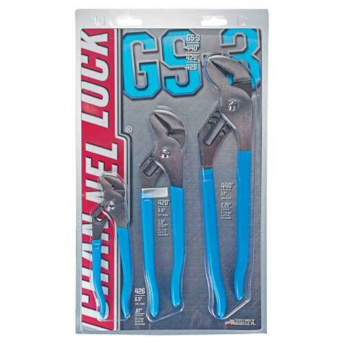 Channellock GS3 Tongue & Groove Pliers Set 3 Pieces1