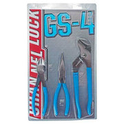 Channellock GS4 Diagonal Cutter,Long nose,Tongue, Groove Plier Set 3Pcs1