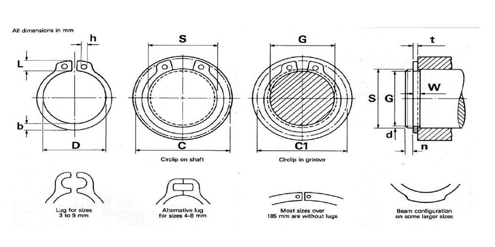Circlip External - Heavy Duty2