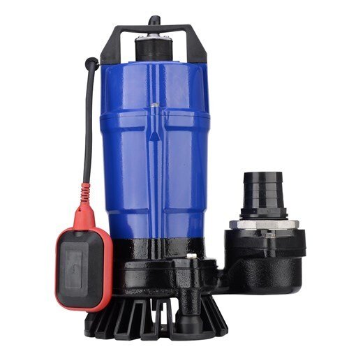 ClayTech Blue SUB10 Submersible Light Construction Pump W/ Float 250L/min, 750W - AIMS Industrial Supplies