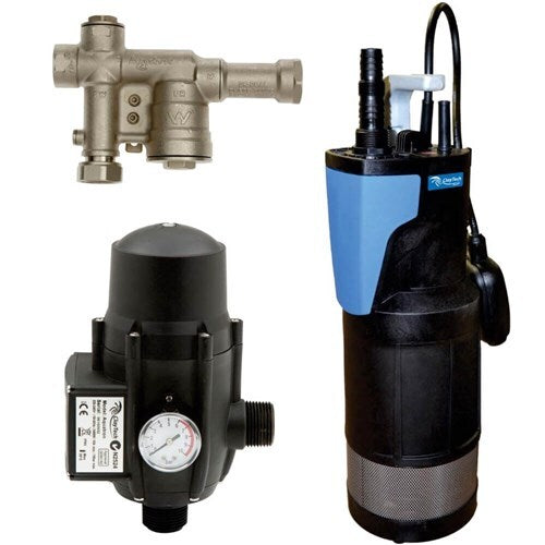 ClayTech Bluediver Submersible Pump and AcquaSaver1