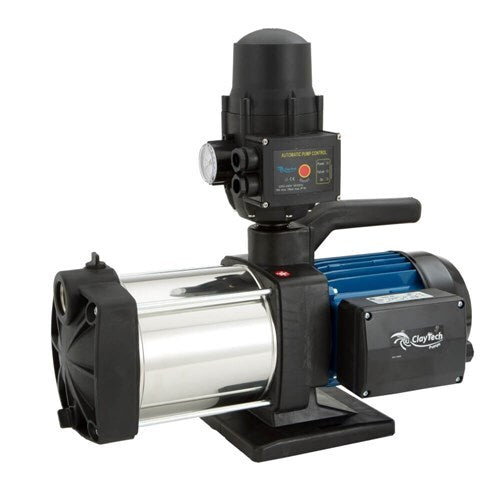 ClayTech INOX250A Multi-Stage Pump and Controller, 985W, 60m Max Head