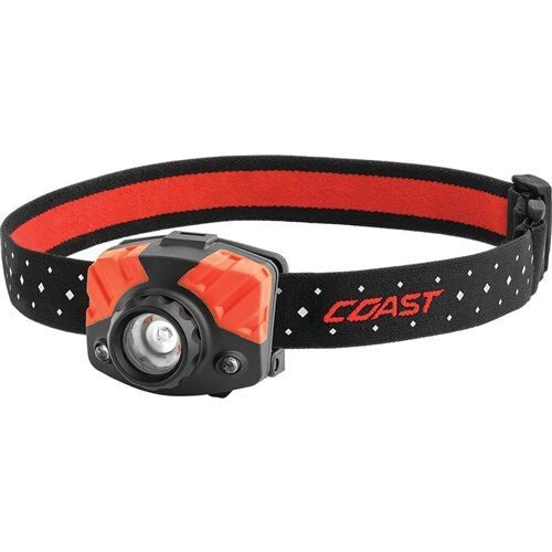 Coast FL75 435 Lumens Dual Colour Pure Beam Focusing LED Headlamp - AIMS Industrial Supplies