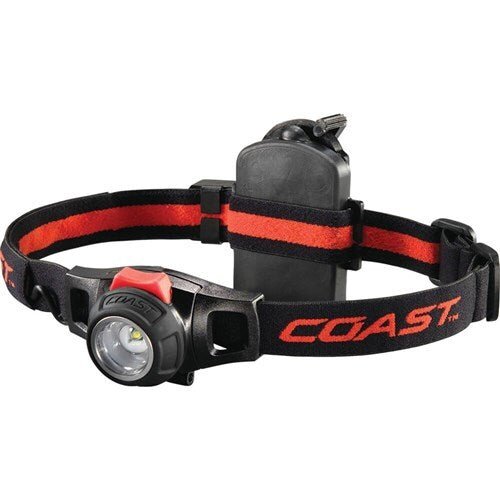 Coast HL7R 240 Lumens Rechargeable Pure Beam Focusing LED Headlamp - AIMS Industrial Supplies