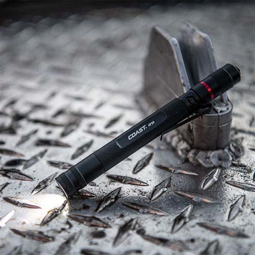 Coast HP3R Universal Beam Twist Focus LED Torch Rechargeable 500 Lumens - AIMS Industrial Supplies