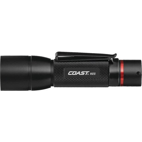 Coast HX5 Pure Beam Focusing Pocket Light LED Torch 130 Lumens - AIMS Industrial Supplies