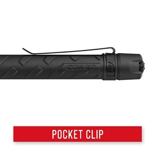 Coast PS100 Polysteel Bulls - Eye Spot Fixed Beam Penlight 110 Lumens - AIMS Industrial Supplies