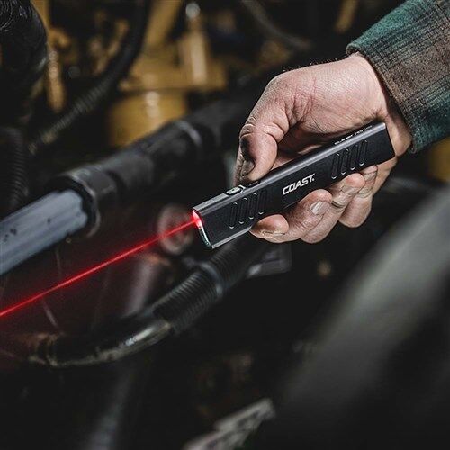 Coast Rechargeable Slayer Pro Pocket Light With 1mw Laser - 1000 Lumens - AIMS Industrial Supplies