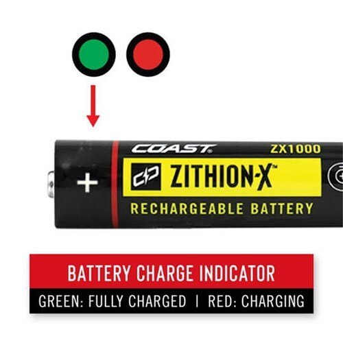Coast Rechargeable Zithion Battery - AIMS Industrial Supplies